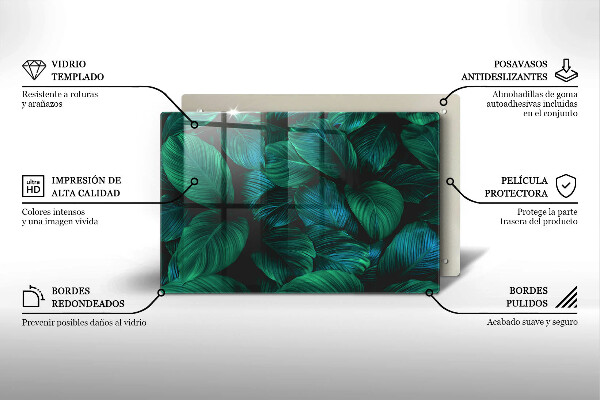 Worktop saver Jungle leaves