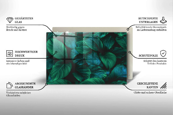 Worktop saver Jungle leaves