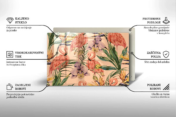 Induction hob protector Flaminga illustration