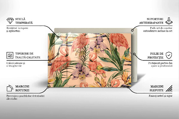 Induction hob protector Flaminga illustration