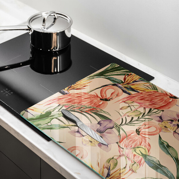 Induction hob protector Flaminga illustration