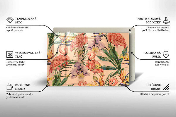 Induction hob protector Flaminga illustration