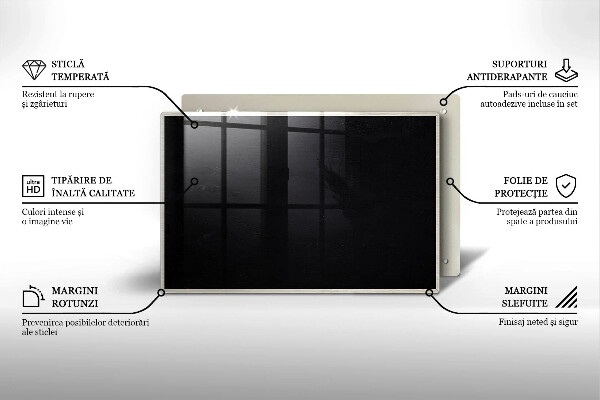 Induction hob cover Chalk board