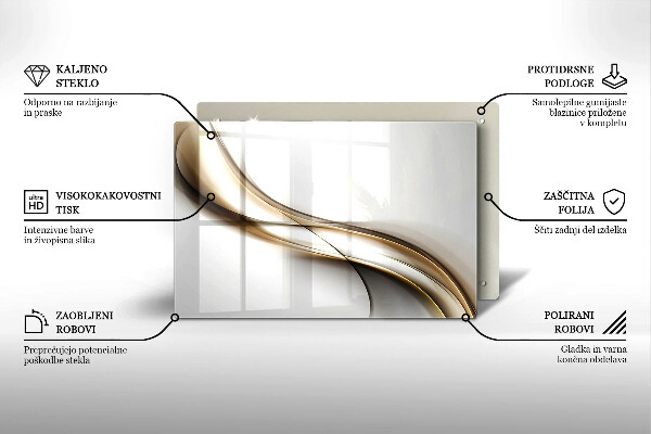 Worktop saver Mild abstraction lines