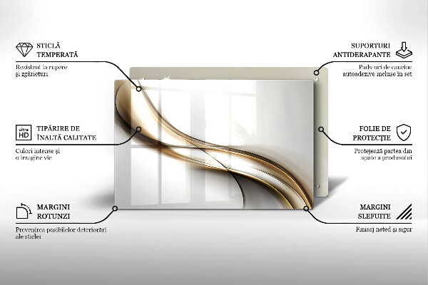 Worktop saver Mild abstraction lines