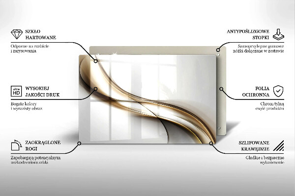 Worktop saver Mild abstraction lines
