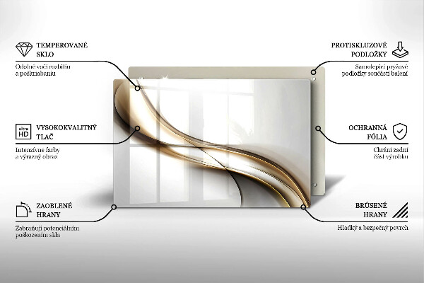 Worktop saver Mild abstraction lines