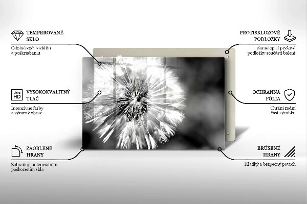 Worktop saver Delicate dandelion