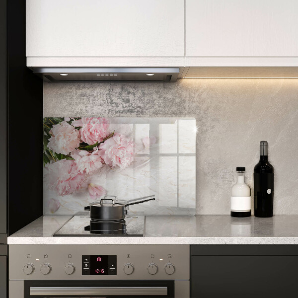 Worktop saver Delicate roses flowers