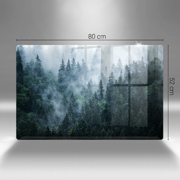 Worktop saver Forest of trees and fog