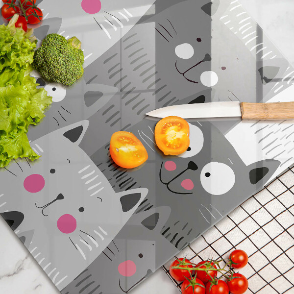 Worktop saver Illustration of cats