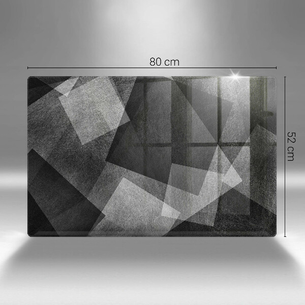 Induction hob protector Geometric abstraction