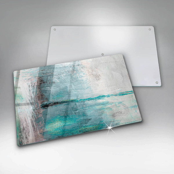 Induction hob protector Background paint abstraction