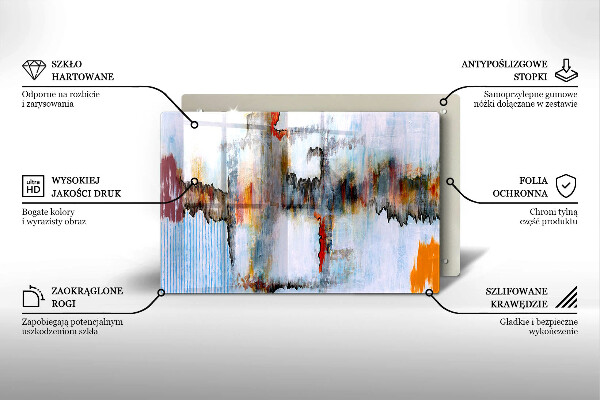 Worktop saver Paints abstraction