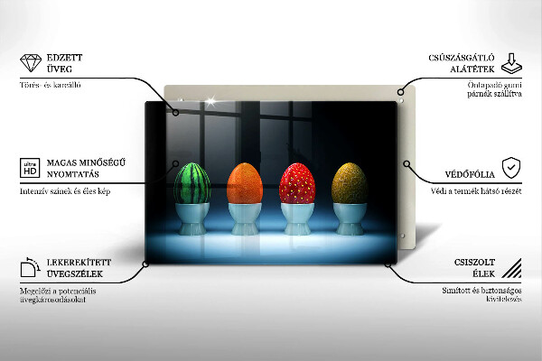 Worktop saver Abstraction egg fruits