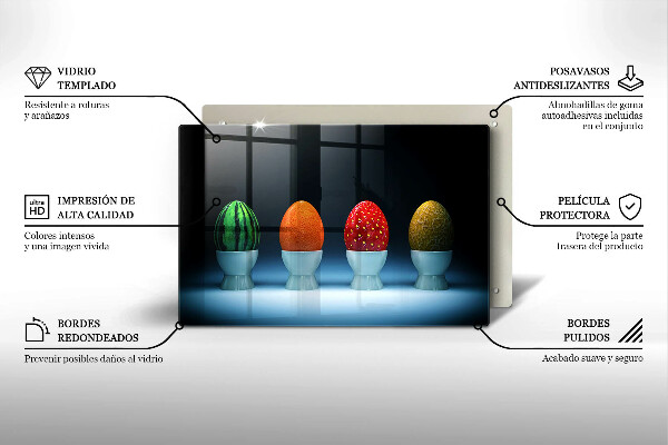Worktop saver Abstraction egg fruits