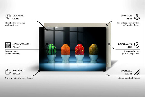 Worktop saver Abstraction egg fruits