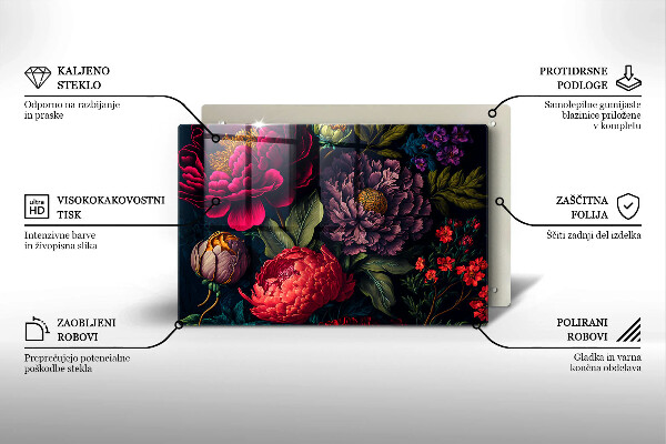 Worktop saver Beautiful flowers