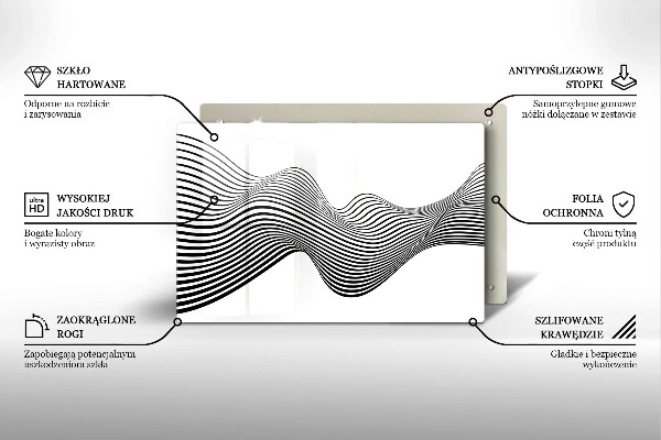Induction hob protector Linear abstraction