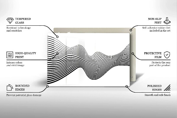 Induction hob protector Linear abstraction