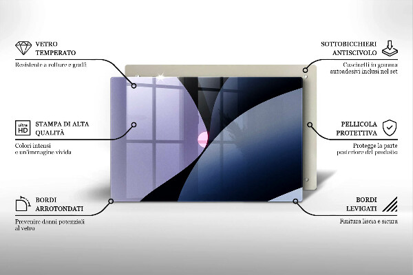 Worktop saver Abstraction shapes