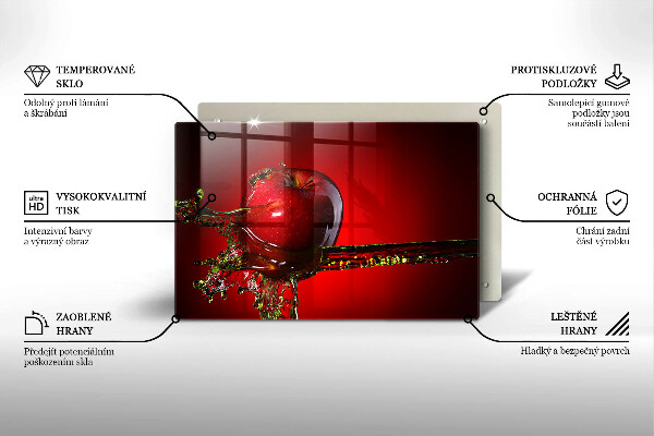 Worktop saver Apple fruit in water