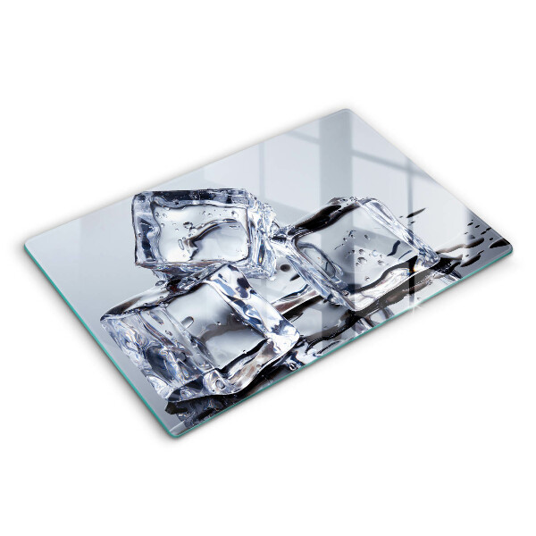 Induction hob cover Ice cubes