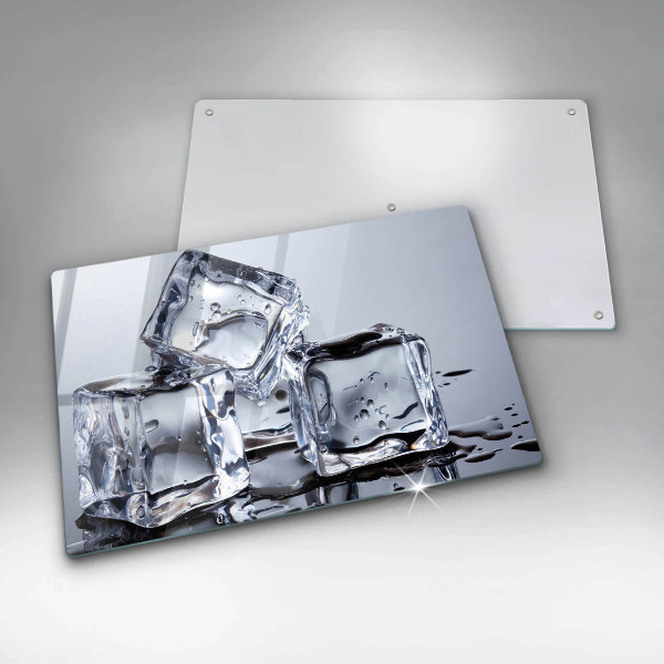 Induction hob cover Ice cubes