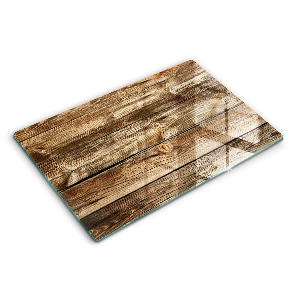 Induction hob cover Wood texture boards