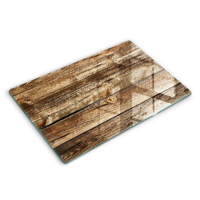 Induction hob cover Wood texture boards