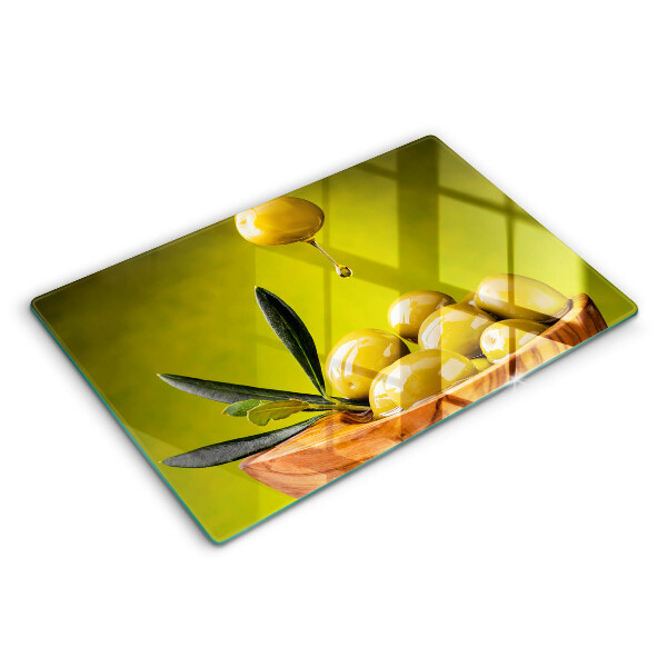 Induction hob cover Tasty olives