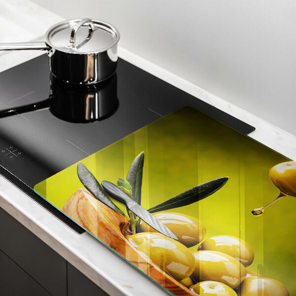 Induction hob cover Tasty olives