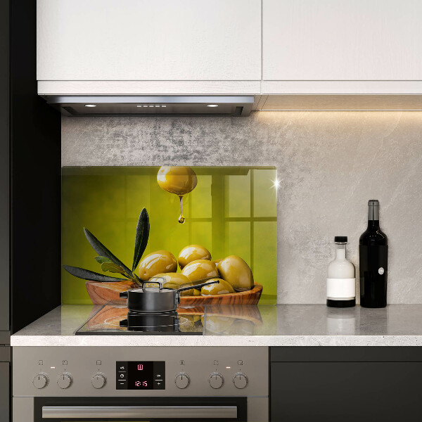 Induction hob cover Tasty olives