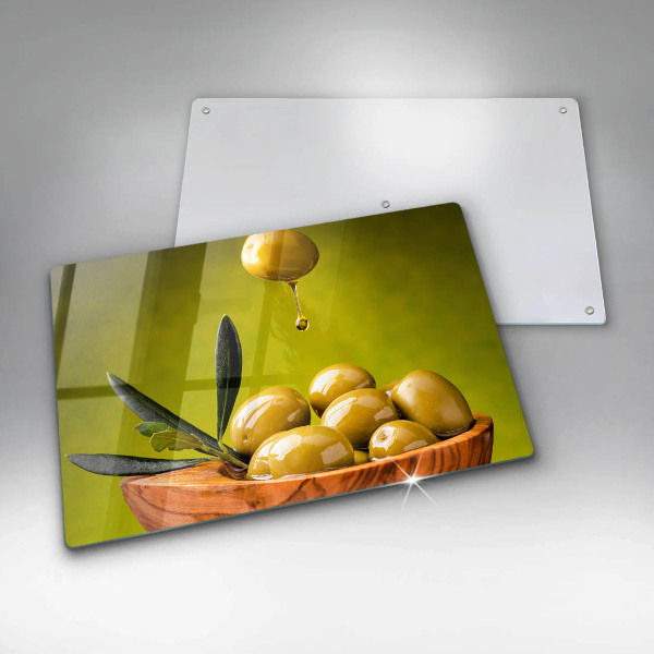 Induction hob cover Tasty olives