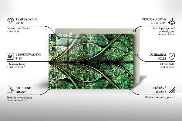 Worktop saver Vein leaf structure