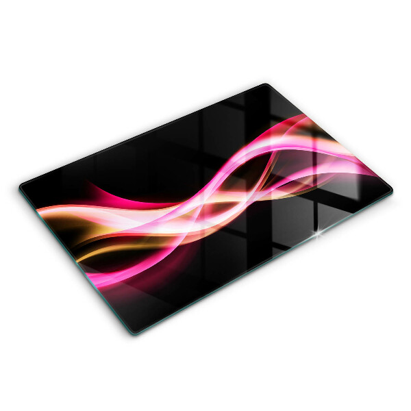 Worktop saver Neon Smoke abstraction