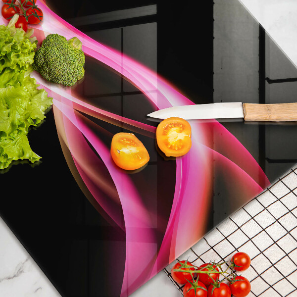 Worktop saver Neon Smoke abstraction