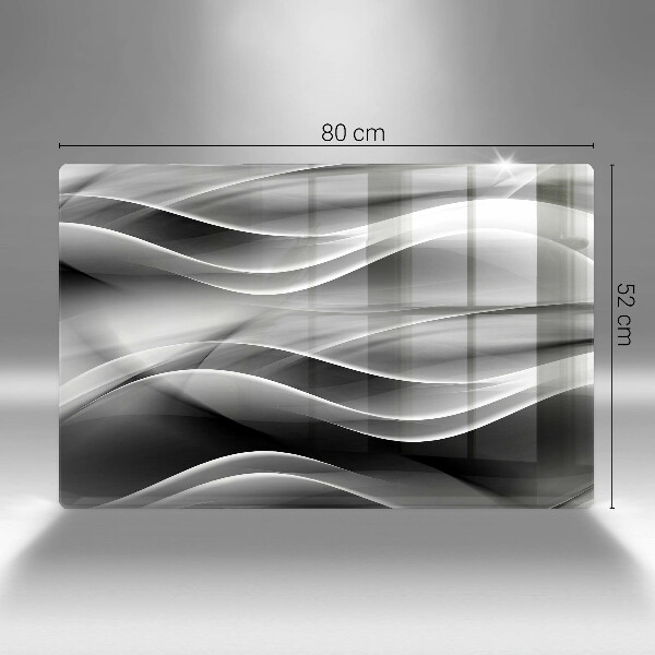 Worktop saver Abstraction of smoke lines