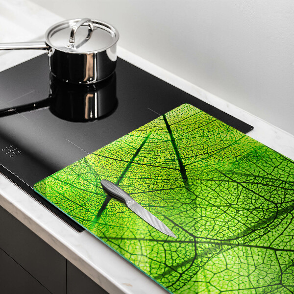 Induction hob protector Natura leaves