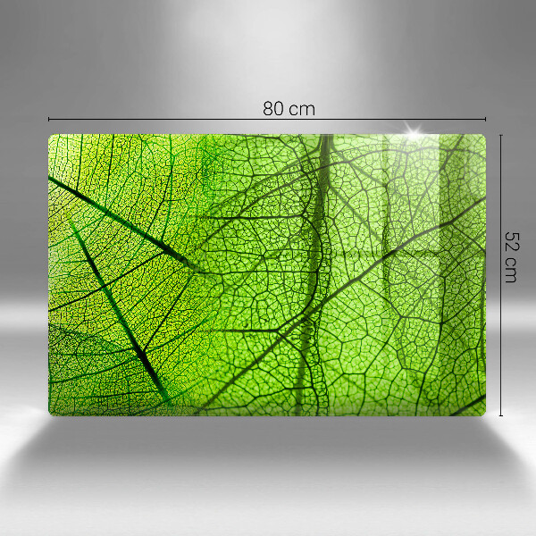 Induction hob protector Natura leaves