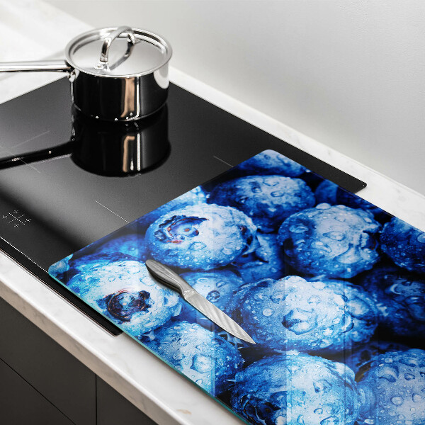 Induction hob protector Juicy blueberries