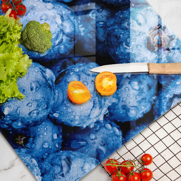 Induction hob protector Juicy blueberries
