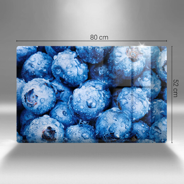 Induction hob protector Juicy blueberries