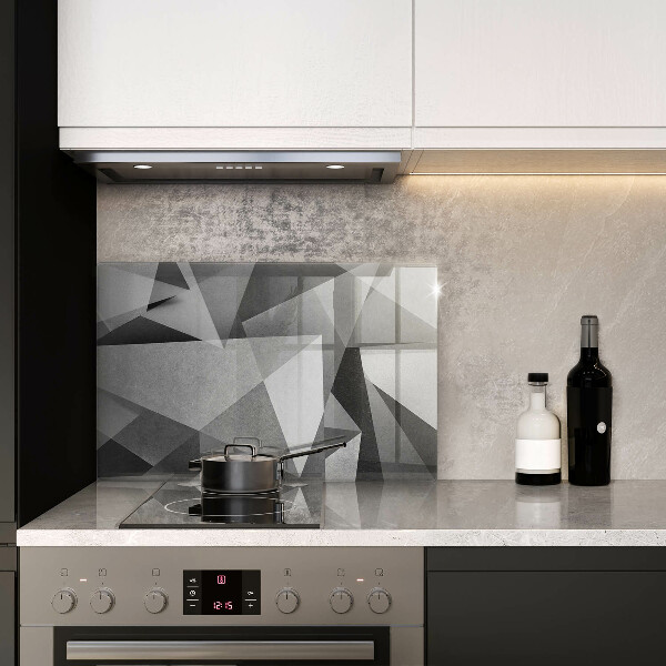 Induction hob protector Concrete sharp abstraction