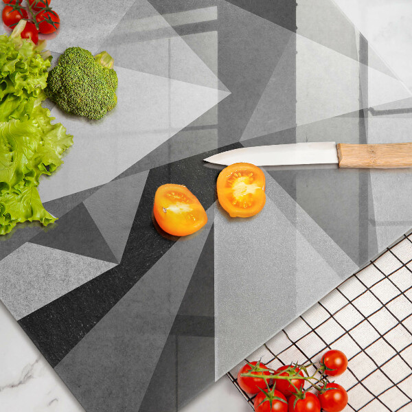 Induction hob protector Concrete sharp abstraction