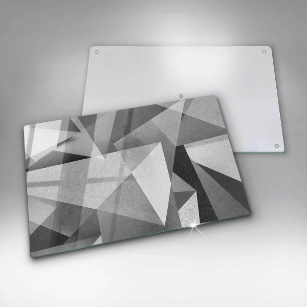 Induction hob protector Concrete sharp abstraction