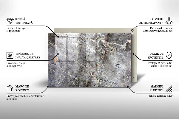 Worktop saver Stone texture