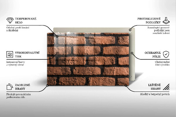 Worktop saver Brick wall