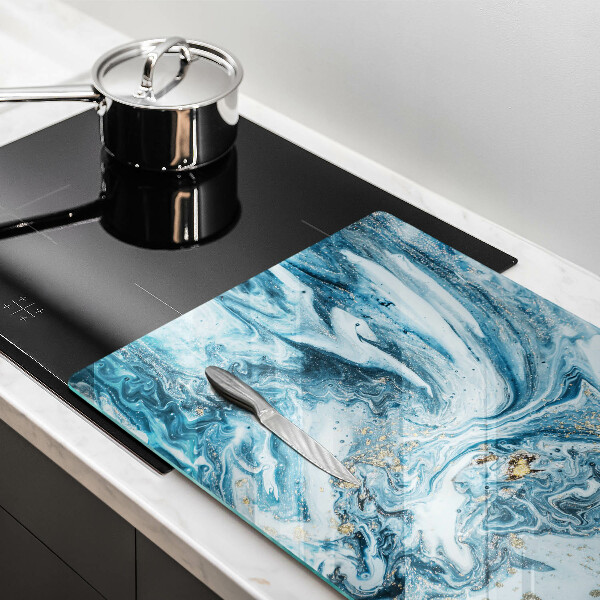 Induction hob protector Structure with gold