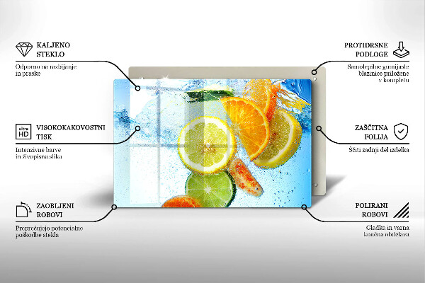 Worktop saver Juicy citrus water